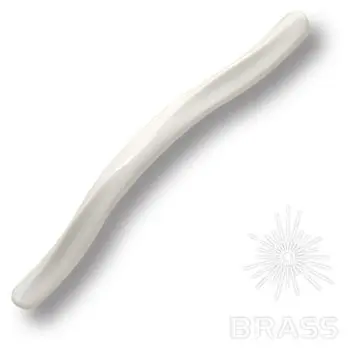Ручки Brass Модерн 247192pc01 ручка мебельная модерн, 192мм, глянцевая белая