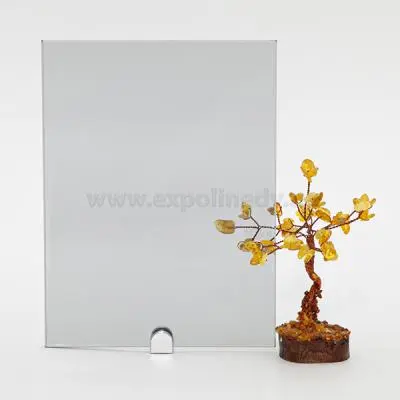Стекло интерьерное AGC  стекло planibel grey, 8мм (1605*2550) (продажа кратно 0,5 листа)