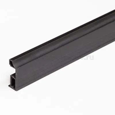 SLIM/FIT пв профиль вертикальный slim оптима 5500мм чёрный rial