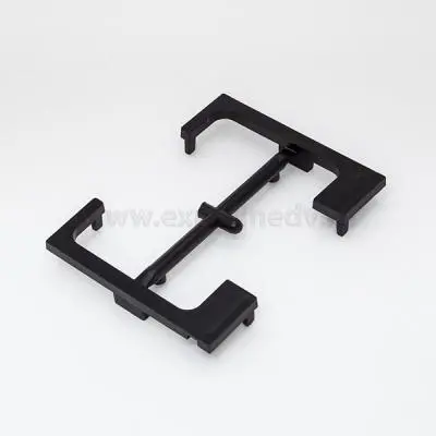 GOLA Led для нижних баз комплект заглушек для kb95 c-обр. профиля, полые, черный браш