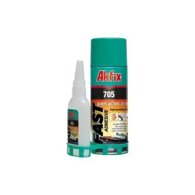 Akfix набор для экспресс склеивания akfix 705, 25гр+100мл