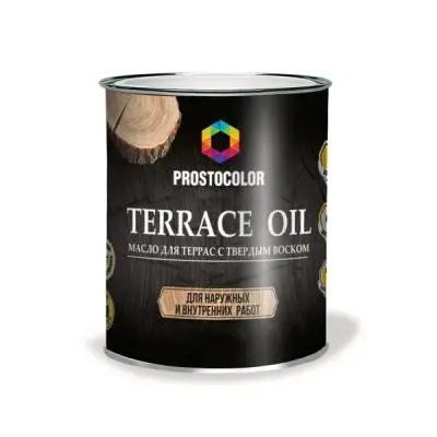 Масла для дерева Prostocolor масло для террас prostocolor, цвет тик, 2,2л