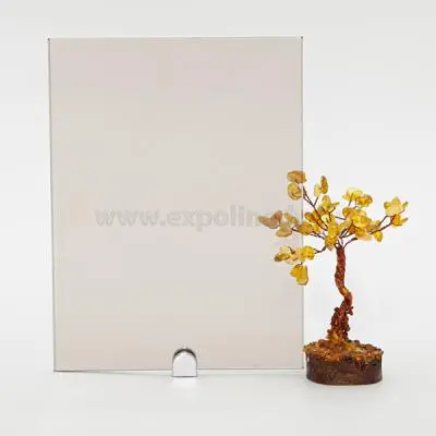 Стекло интерьерное AGC  стекло planibel bronze, 8мм (1605*2550) (продажа кратно 0,5 листа)