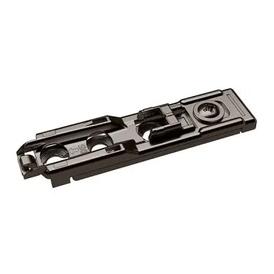 Петли мебельные Hettich (Германия) планка монтажная sensys, d3, с эксцентриком, черный обсидиан