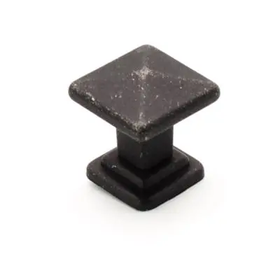 Ручки мебельные Metakor ручка мебельная tower square, чугун
