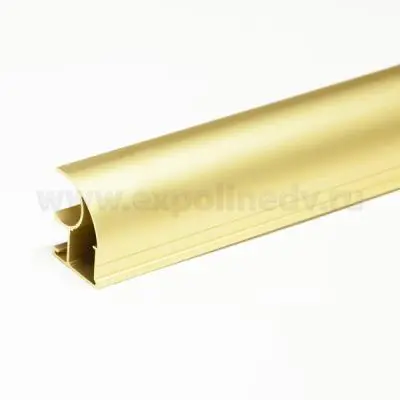 C-образный пв профиль вертикальный с-образный 5800мм золото new
