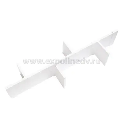 Кухонные органайзеры Hettich кухонный разделитель orgastore 820 для atira, гл. 470мм, в базу на 800мм, белый