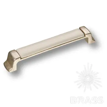 Ручки Brass Классика dl019/a ручка мебельная классика, 163мм, античное серебро с белой вставкой