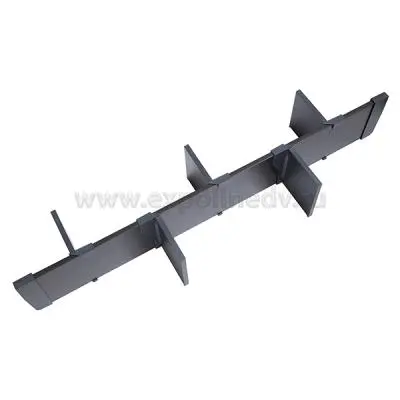 Кухонные органайзеры Hettich кухонный разделитель orgastore 820 для atira, гл. 470мм, в базу на 900мм, антрацит