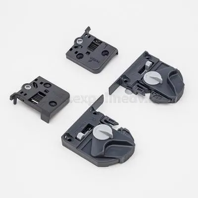 Направляющие скрытого монтажа Hettich фиксаторы (комплект) quadro 4d v6