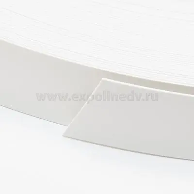 Кромка ПВХ / ABS кромка, белый гладкий origin express 2, 19мм