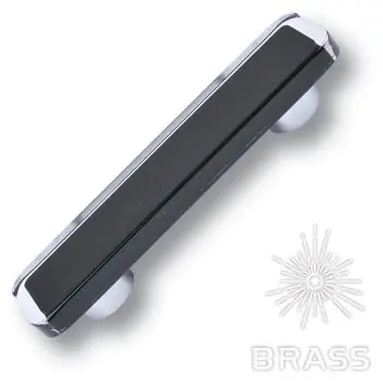 Ручки Brass Модерн 696ne1 ручка мебельная модерн, 96мм, черная