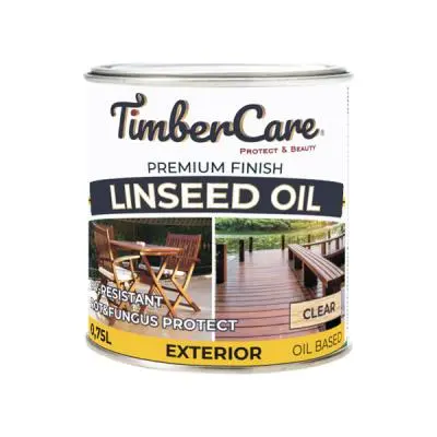 Масла и лаки для дерева TimberCare масло льняное для наружных работ timbercare linseed oil, прозрачный, 0,75л