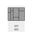 Кухонные органайзеры Hettich кухонный органайзер orgatray 590 для atira, гл. 470мм, шир. 507мм, в базу на 600мм, белый