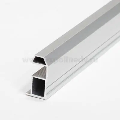 SLIM/FIT пв профиль вертикальный slim 5600мм матовое серебро absolut