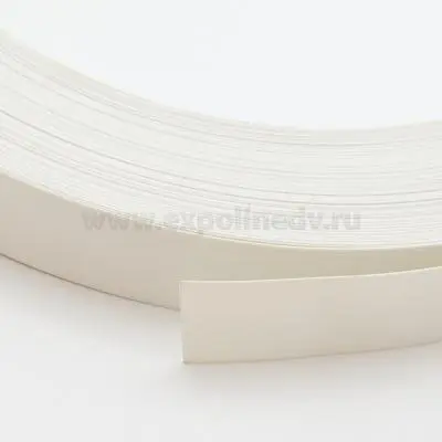 Кромка ПВХ / ABS кромка, белый гладкий  0,4, 19мм
