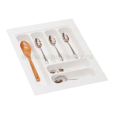 Кухонные органайзеры Hettich кухонный органайзер orgatray 440, гл. 441-520мм, шир. 351-400мм, в базу на 450мм, белый
