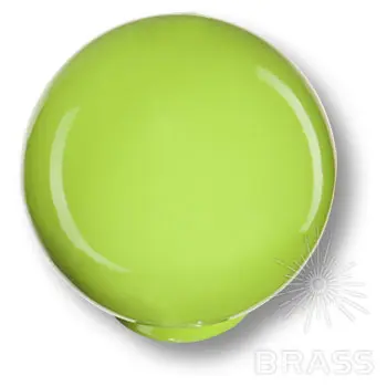 Ручки Brass Детские 626pi1 ручка мебельная детская, шарик, цвет фисташковый глянцевый