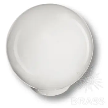 Ручки Brass Детские 626bl1 ручка мебельная детская, шарик, цвет белый глянцевый