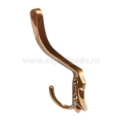 Крючки для одежды крючок 3х рожковый, античная бронза