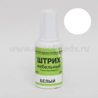 Штрих мебельный штрих мебельный, белый