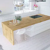 Столешницы ДСП F&S столешница дуб торрес, form&style 1u 38, 600, 4100