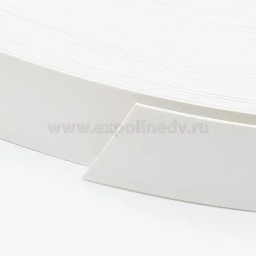 Кромка ПВХ / ABS кромка, белый гладкий origin express 2, 19мм