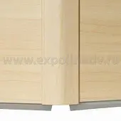 Цоколь кухонный клён заглушка для цоколя 100 мм угол 135° (18802561020)