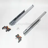 Направляющие скрытого монтажа DTC направляющие скрытого монтажа dtc 3d, 300мм, с доводчиком