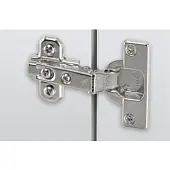 Петли мебельные Hettich (Германия) петля hettich полунакладная 110° slide-on, без доводчика