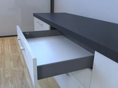 Ящики Samsung Slim комплект ящика samsung slim, c доводчиком, nl-450*89мм, антрацит