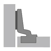 Петли мебельные Hettich (Германия) петля hettich intermat вкладная 110°, без доводчика