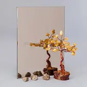 Зеркало AGC  зеркало mirox 3g bronze, влагостойкое, 4мм (1605*2550)