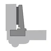 Поворотно-задвижной механизм Hettich петля мебельная hettich intermat spezial накладная 95°, 52 мм