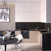 Стеновая панель ДСП FORM&STYLE стеновая панель шифер детройт, form&style 4100х655х6 мм