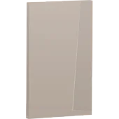 Коллекция Acrylux латте, мебельный фасад acrylux
