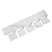 Кухонные органайзеры Hettich кухонный разделитель orgastore 820 для atira, гл. 470мм, в базу на 900мм, белый