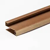 SLIM/FIT пгн профиль гориз. нижний slim/fit 5600мм латунь браш