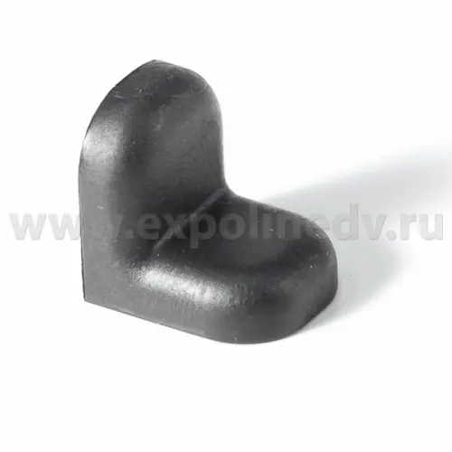 Мебельные уголки уголок крепежный, черный, металл/пластик