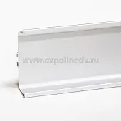 GOLA Rehau Серебро ручка-профиль gola с-образная, premium line, 4100мм, анодированный