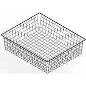 Корзины сетчатые корзина сетчатая для шкафов umm 450*450*120мм, черная