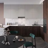 Стеновая панель ДСП FORM&STYLE стеновая панель мрамор ольхон, form&style 4100х655х6 мм