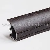 C-образный пв профиль вертикальный laguna 5600мм венге натуральный