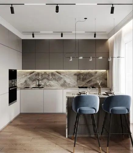 Распродажа фасадных панелей dark grey 1476/8 бекинг белый, плита slotex mobius дсп 3000 х1215х18 мм