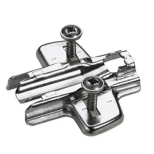 Петли мебельные Hettich (Германия) планка крестовая sensys, intermat, d1.5, 37x32мм 