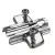 Петли мебельные Hettich (Германия) планка крестовая sensys, intermat, d1.5, 37x32мм 