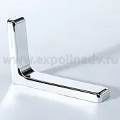 Полкодержатели полкодержатель 183х114х35мм, хром