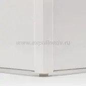 Цоколь кухонный белый глянец заглушка для цоколя 100 мм угол 135° (18802561002)