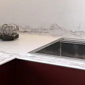 Стеновая панель ДСП SLOTEX стеновая панель frosty marble, slotex, 4200х600х10 мм