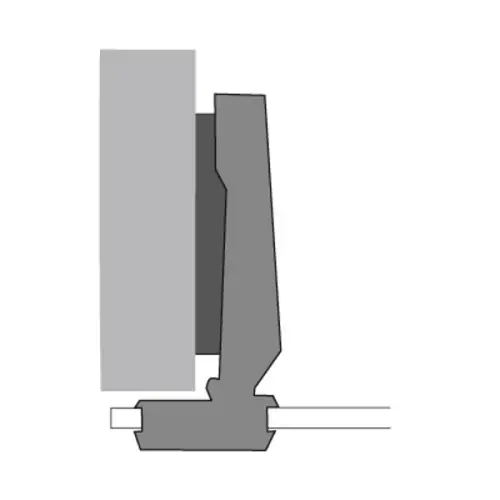 Петли мебельные Hettich (Германия) петля hettich intermat для стекол угол 95°, накладная